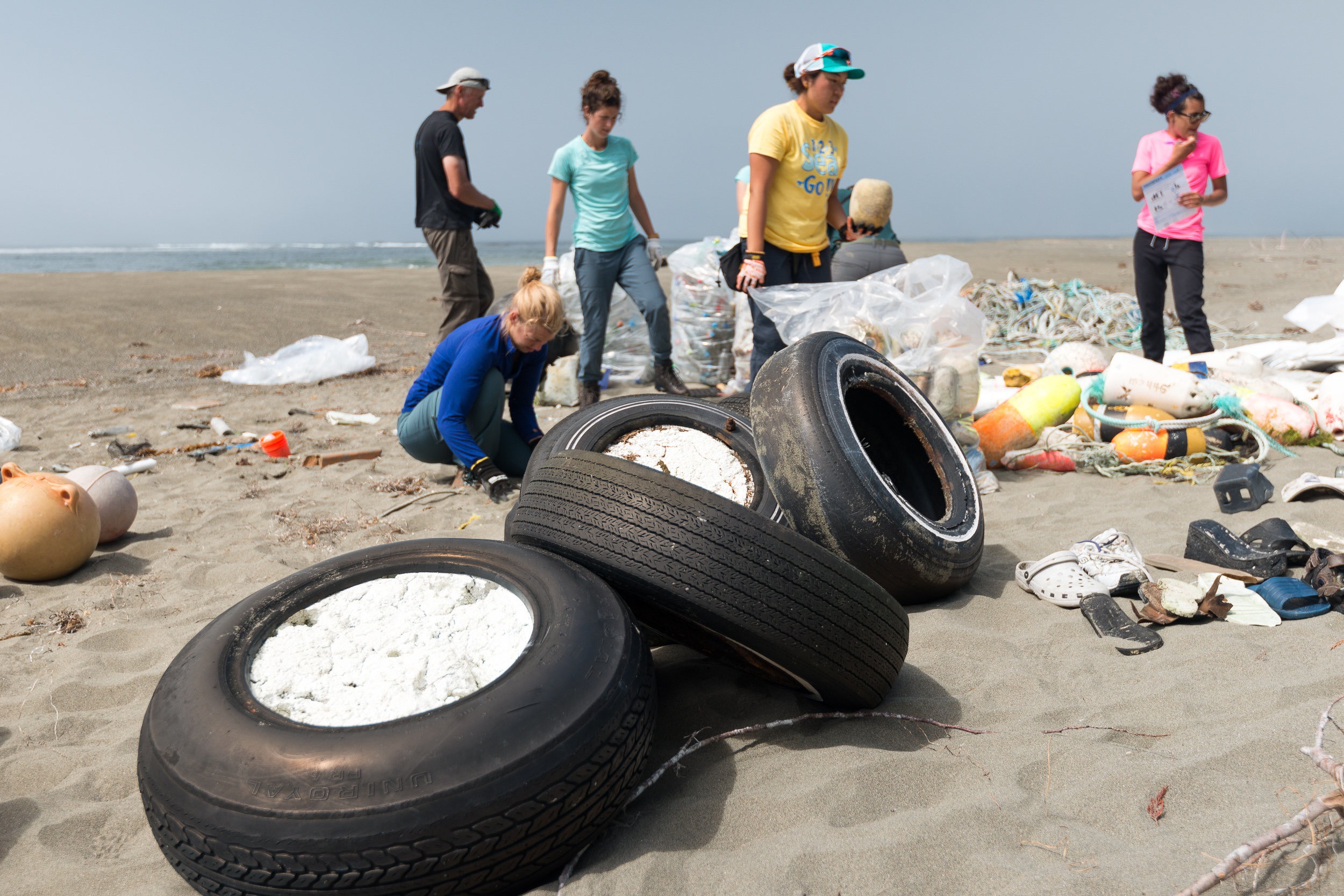 Shoreline Cleanup on the West Coast Trail